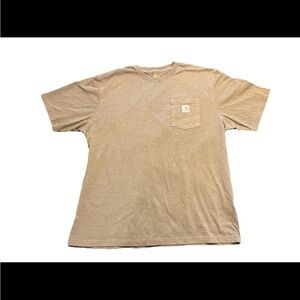 Carhartt Men's Brown Short Sleeve Tee
